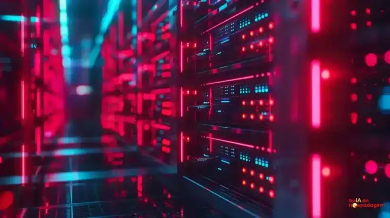 painel de controle de hospedagem