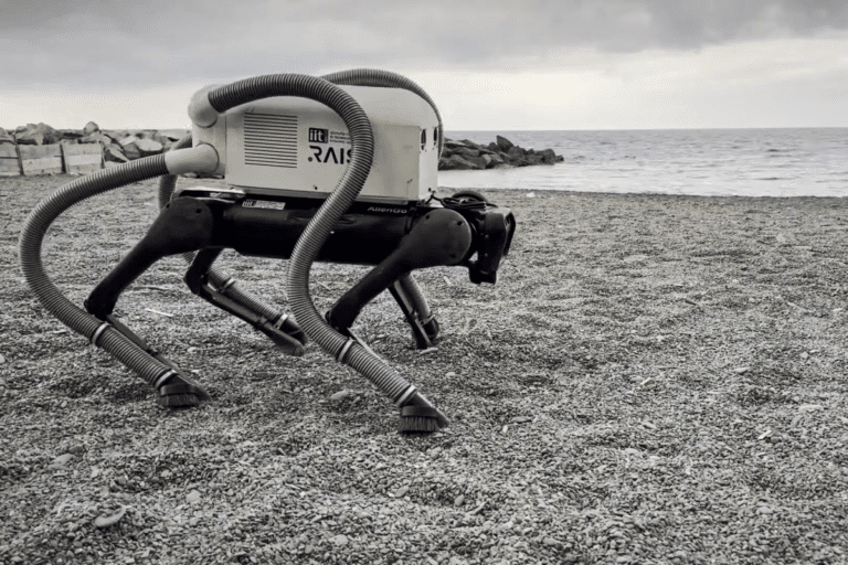 VERO Robot: Robô Aspirador de Lixo da Robot Dog. IIT