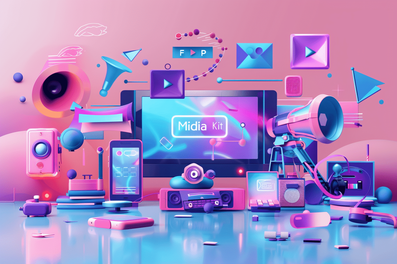 Exemplos de Mídia Kit inspiradores