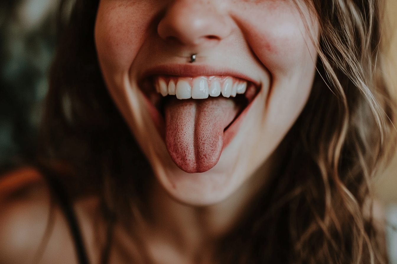 O que diferentes cores de língua significam?