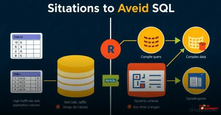 Quando Não Usar SQL: 5 Situações Para Evitar
